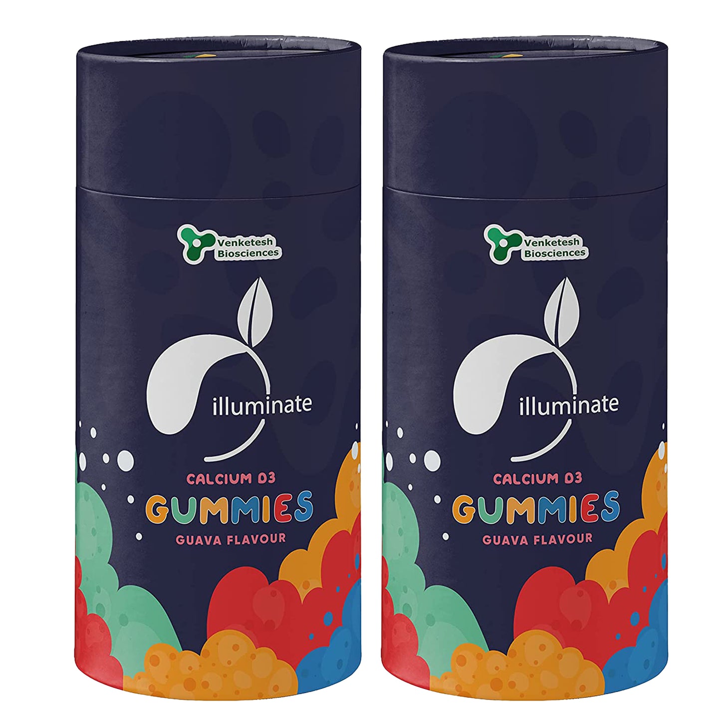 Illuminate Gummies Calcium and Vitamin D3 (Guava flavor) | Healthy Bones & Teeth
